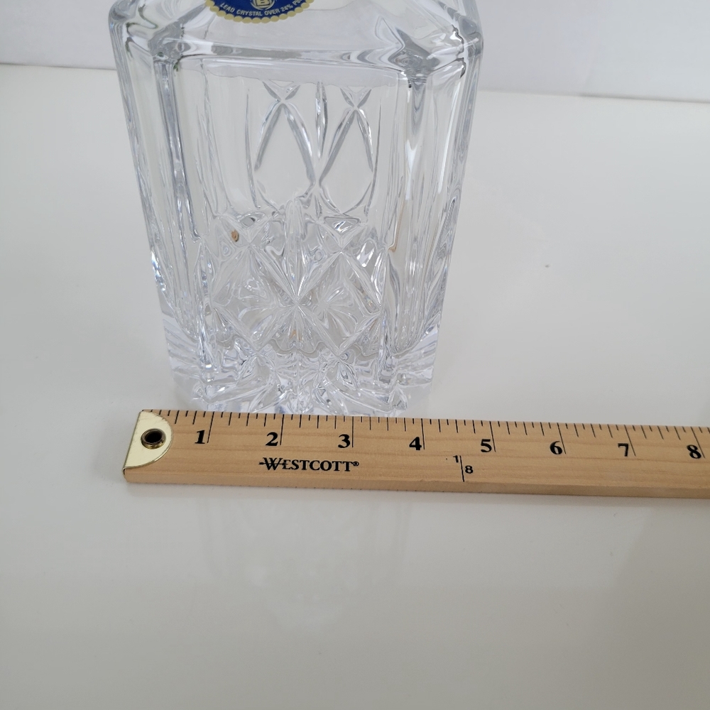NWT Bohemian Crystal Decanter for Whisky Rum Brandy - Picture 10 of 11